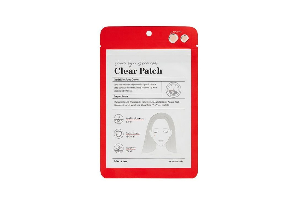 Патчи Mivis GOOD BYE BLEMISH CLEAR PATCH, 44 мл #1