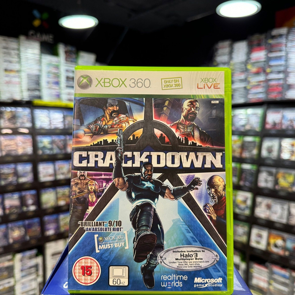 Игра Crackdown (Xbox 360) (Box) #1