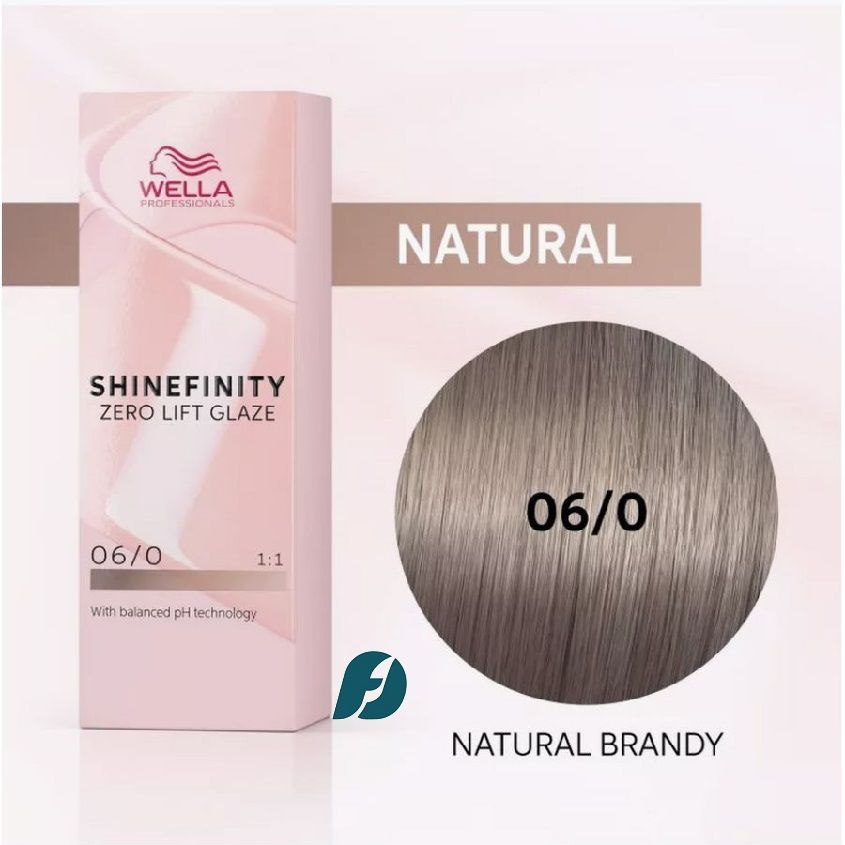 Wella Professionals Shinefinity 06/0 Гель-крем краска - Натуральный бренди, 60 мл  #1