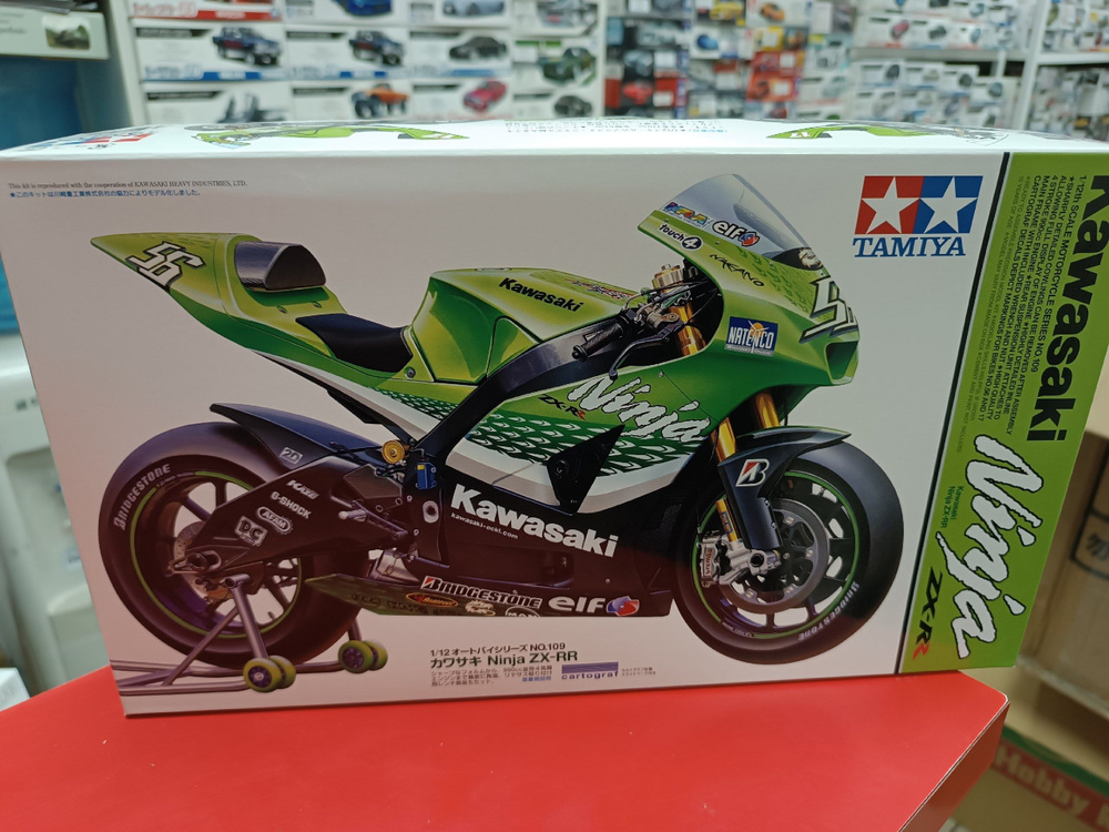 14109 Kawasaki Ninja ZX-RR Tamiya 1:12 Сборная модель #1