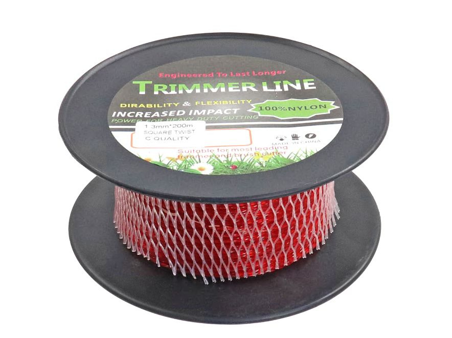 Леска триммерная (1,3*200м) TRIMMER LINE в бобине (квадрат витой) #1