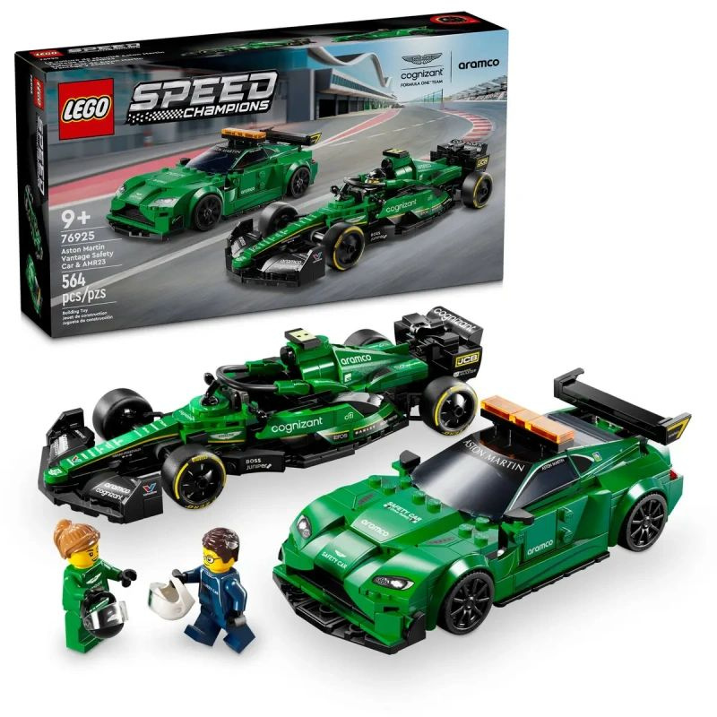 Новый LEGO Супер Гонки 76925 Автомобиль безопасности Aston Martin с AMR23 Speed Champion  #1