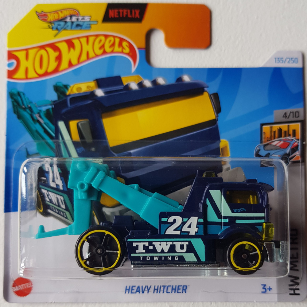 Машинка Хотвилс игрушка коллекционная Hot Wheels Heavy Hitcher 5785_HTB16  #1