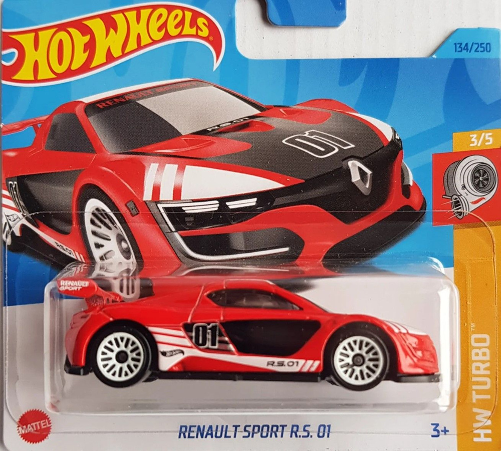 Машинка Хотвилс игрушка коллекционная Hot Wheels RENAULT SPORT R.S.01 5785_HKJ38  #1