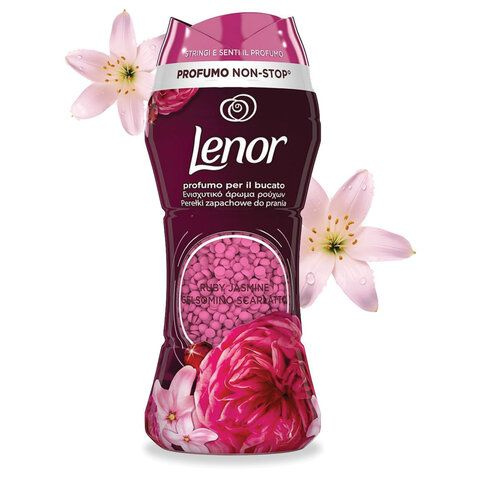 Кондиционер для белья в гранулах, 210 г, LENOR "Ruby Jasmine (Gelsomino Scarlatto)", жасмин  #1