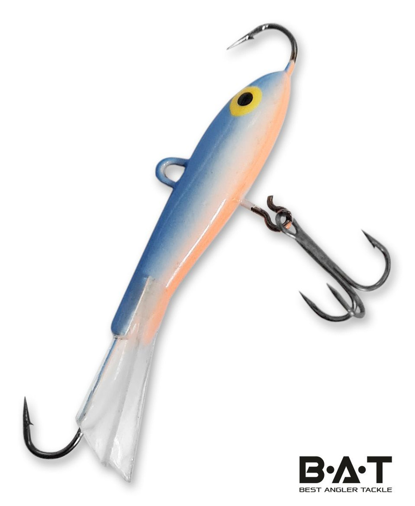 Балансир BAT RAP 5 (RAPALA) Fluo (5см. 9.5гр.) #BSR #1