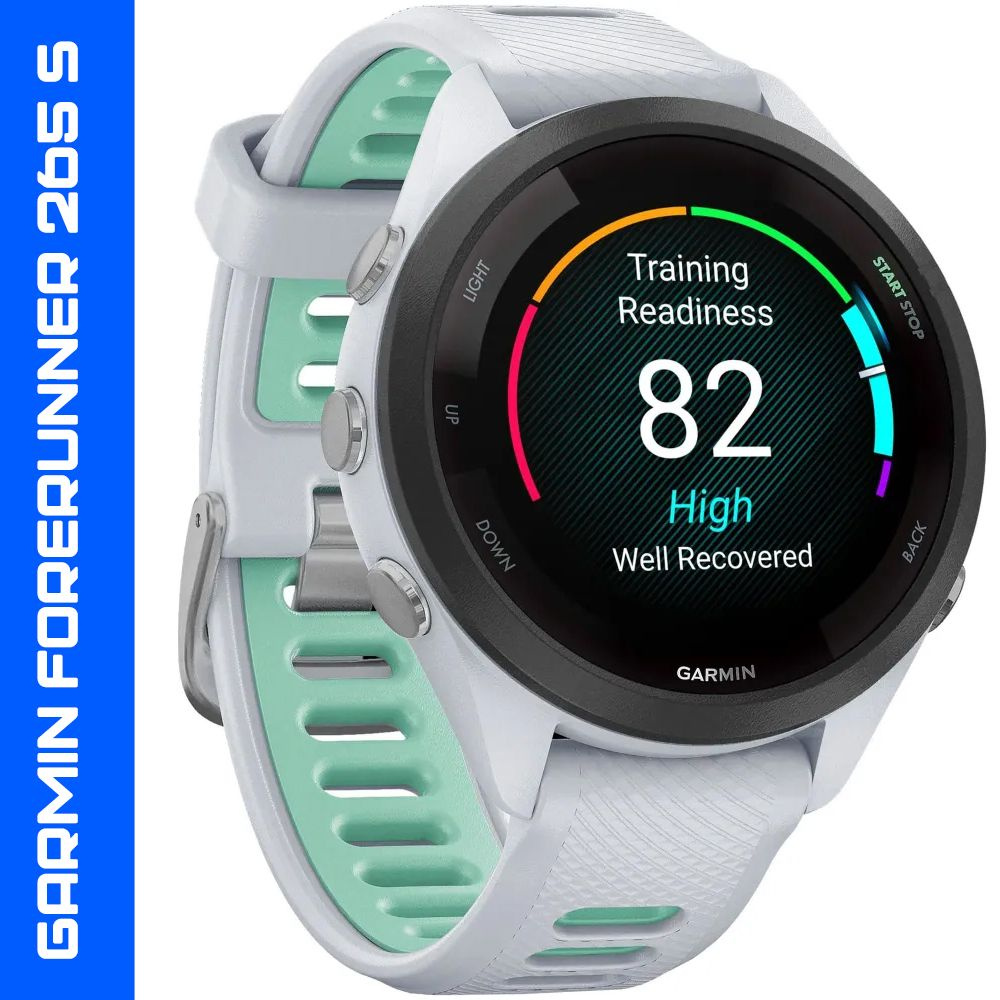 Умные часы Watch Garmin Forerunner 265S, White, белый #1