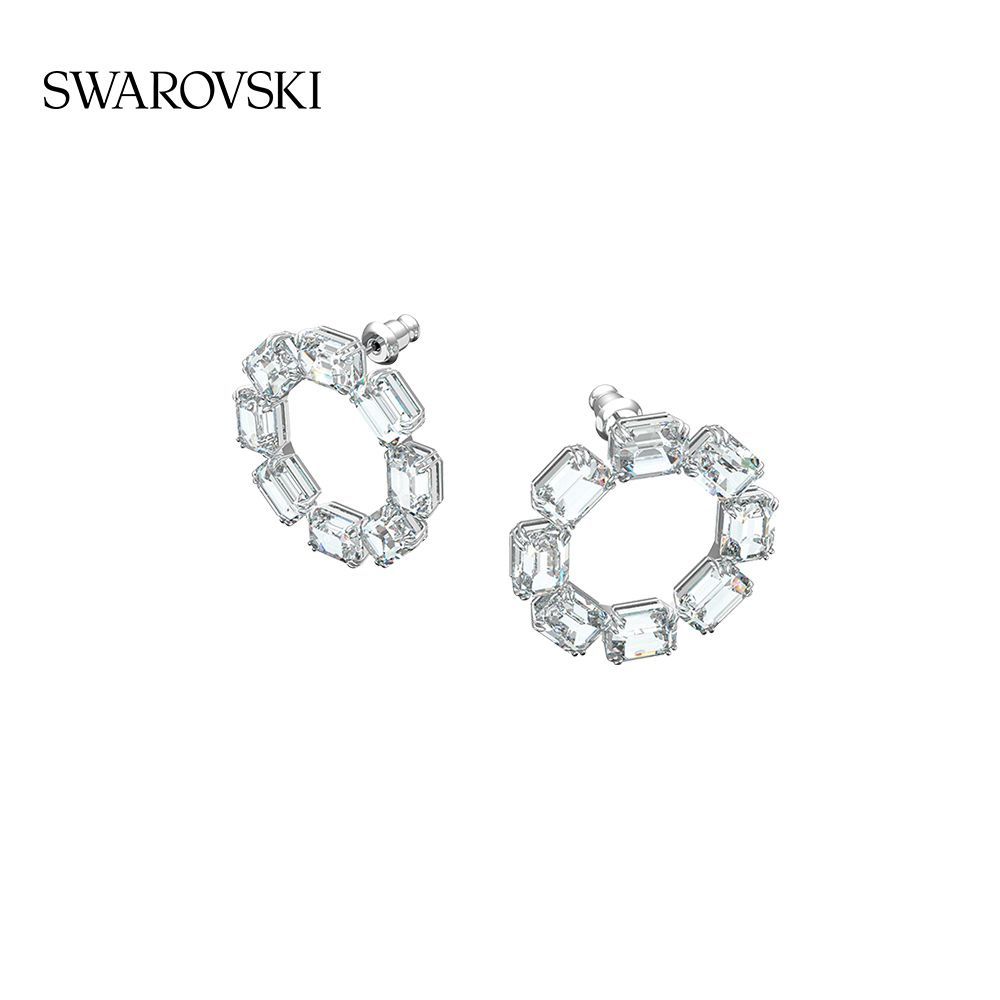 Swarovski Серьги кольца #1