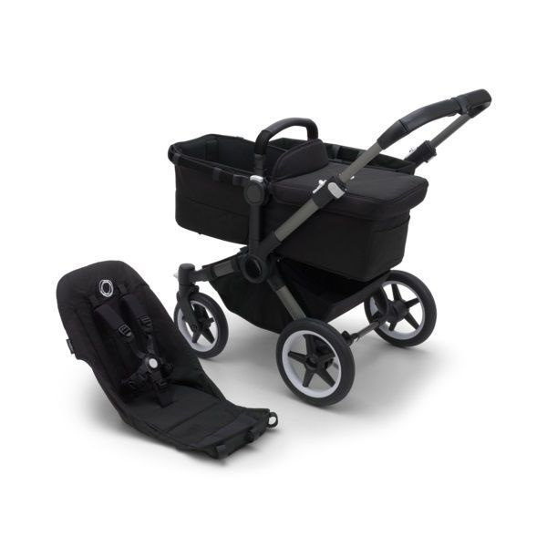 Коляска 2 в1 Bugaboo Donkey 5 base Graphite/Midnight black 100002030 #1