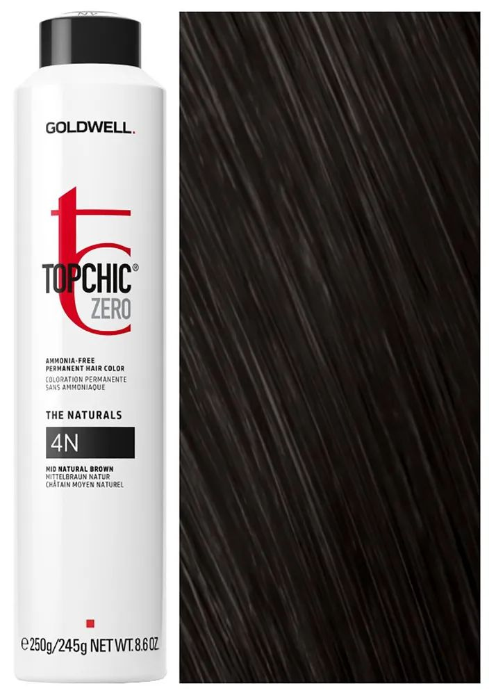 Goldwell Topchic Zero 4N Средне-коричневый 250 мл #1