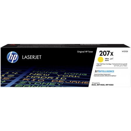 HP Картридж 207X, оригинал, Желтый (yellow), 1 шт #1