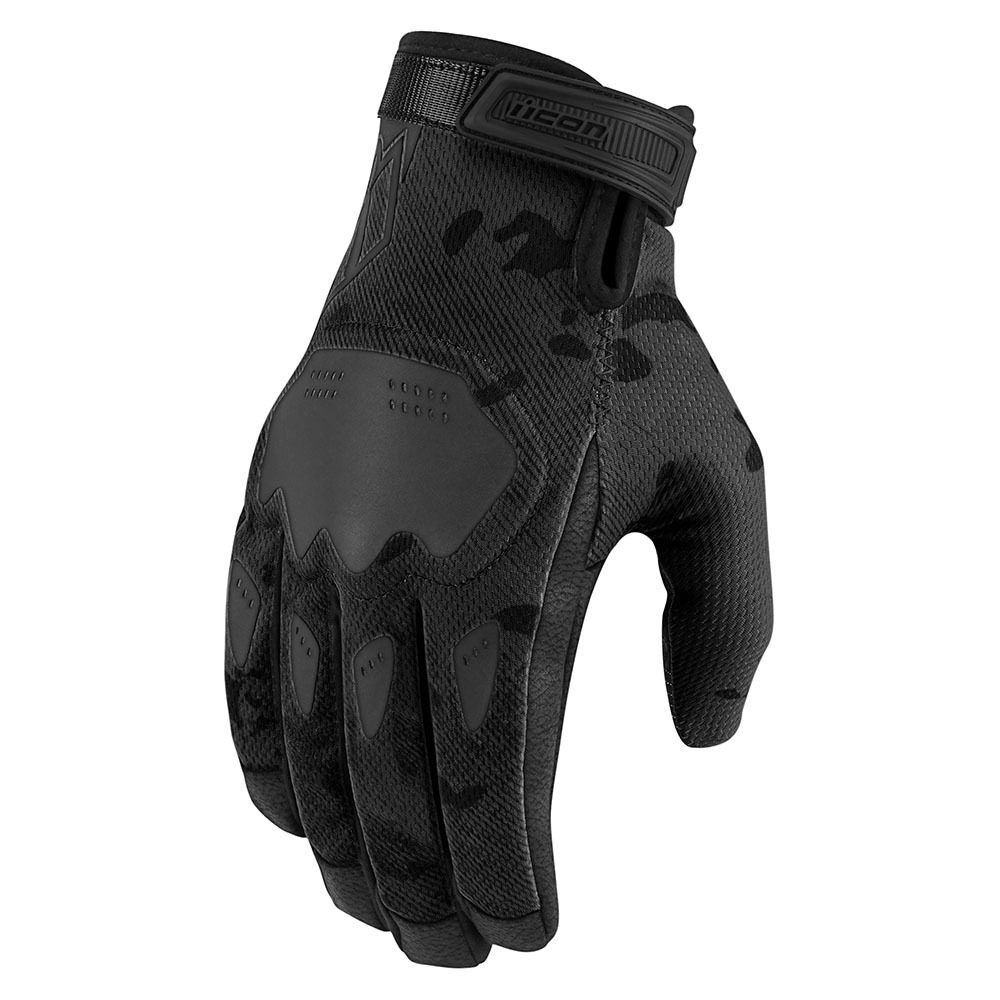 Мотоперчатки ICON Hooligan CE Gloves (L / Серый, Камуфляж) #1