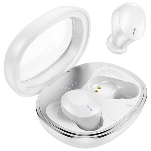 Bluetooth-гарнитура, наушники вкладыши с микрофоном TWS Hoco EQ3 Smart White, беспроводная мобильная, #1