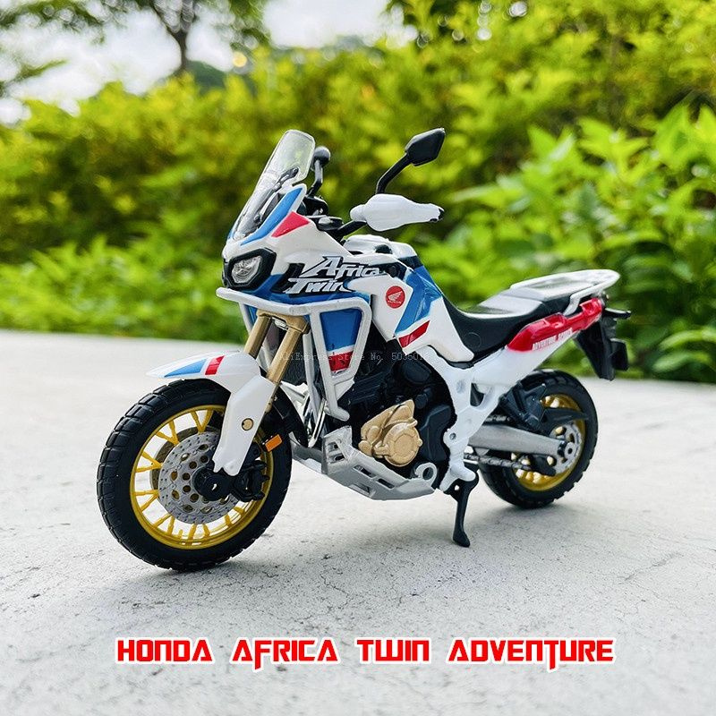 Bburago 1:18 Новая Honda Africa Twin Adventure Модель Мотоцикла Из Сплава  #1