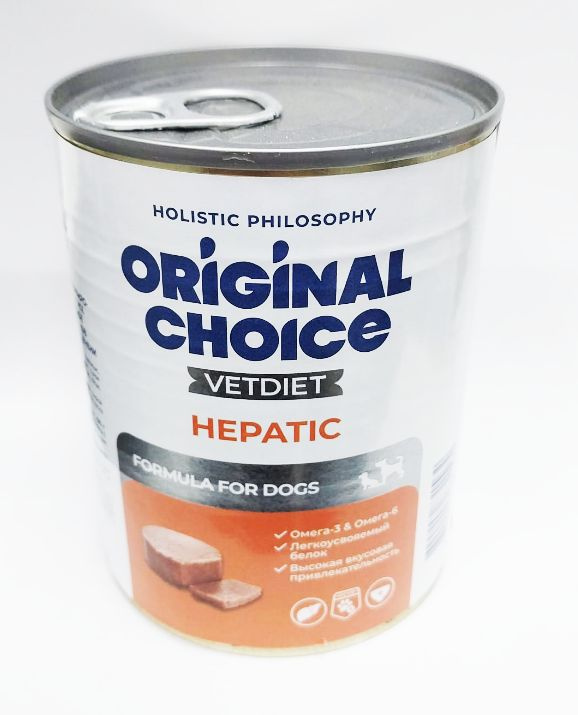 Original Choice VetDiet Hepatic Консервы для собак и щенков для профилактики болезней печени 340 г  #1