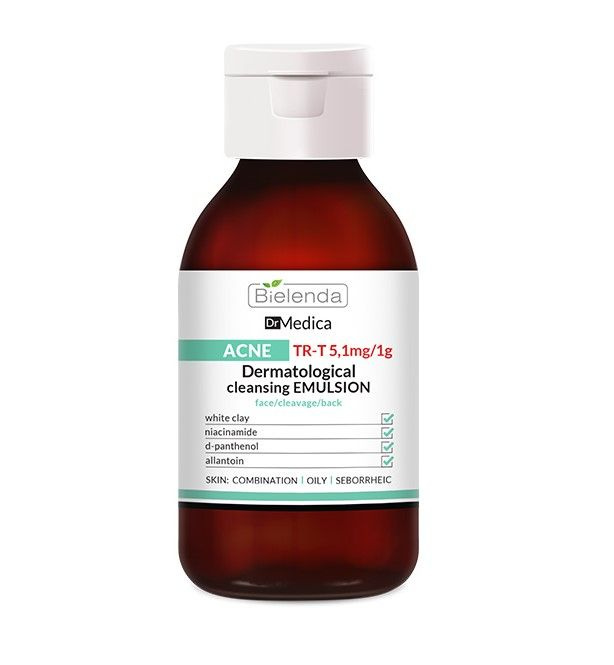 Bielenda DR MEDICA ACNE Дерматологическая эмульсия анти акне очищающая ,250г  #1