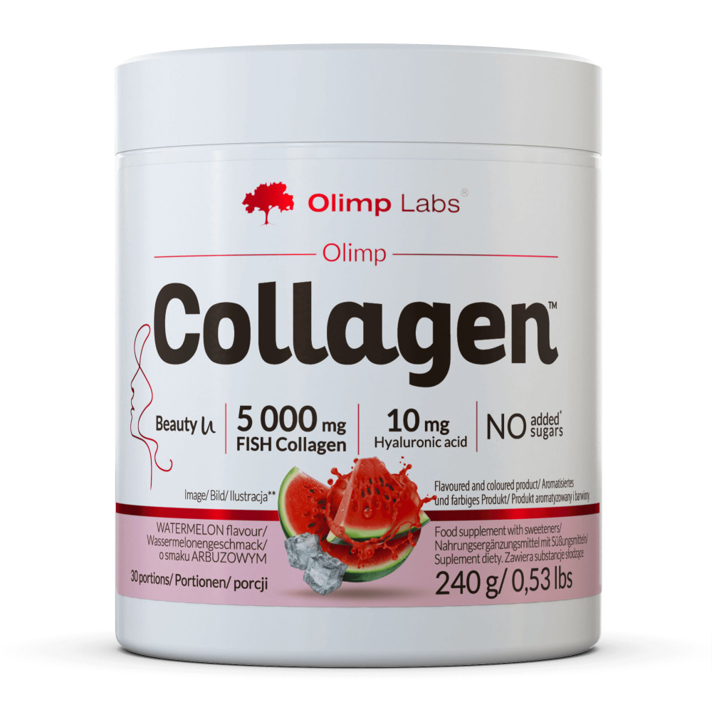 Olimp Labs Collagen, Гидролизованный рыбный коллаген с гиалуроновой кислотой и витаминами для суставов #1