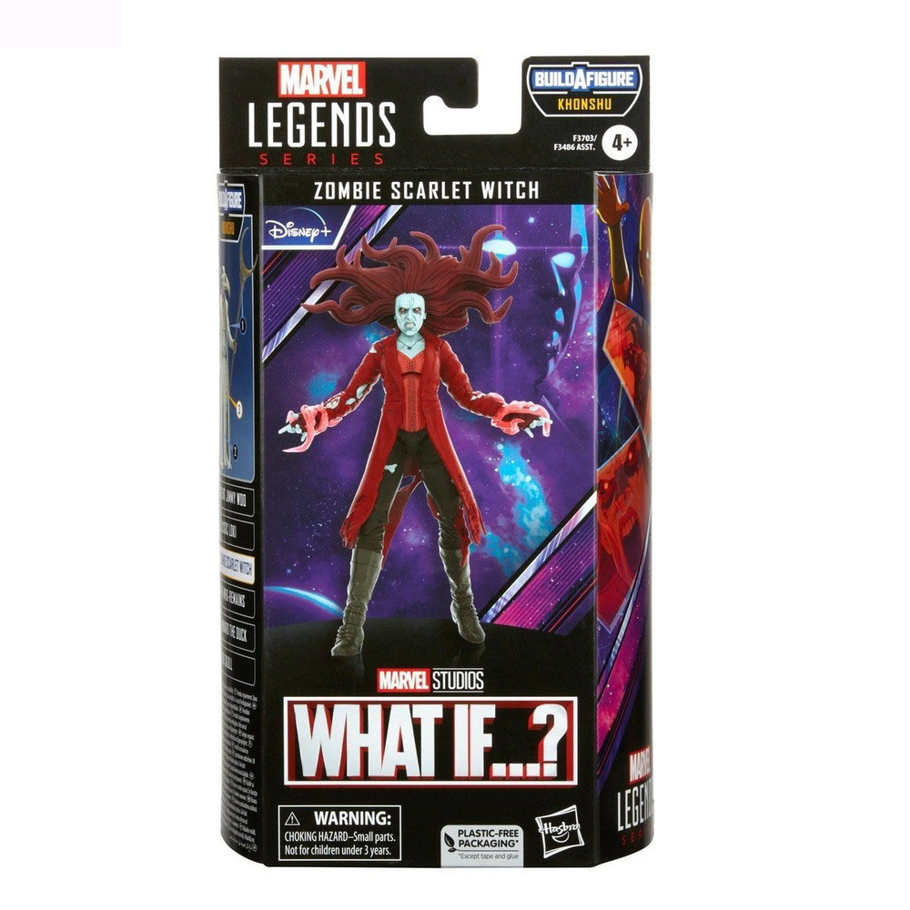 фигурки Hasbro Marvel Legends Khonshu Series Action Figures Zombie Scarlet Witch-16cm;Марвел фигурки #1