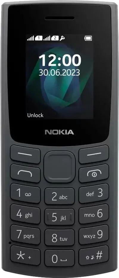 Мобильный телефон Nokia 105 DS (TA-1557) черный #1