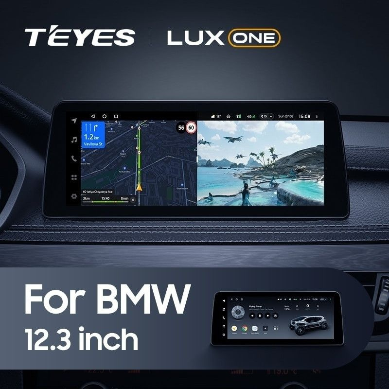 Штатная магнитола Teyes LUX ONE 6/128 BMW X3 F25 (NBT) (2014-2017) #1