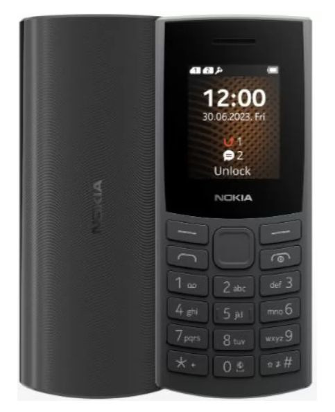 Сотовый телефон Nokia 105 TA-1551 4G DS черный (2*nanoSIM,1.8",160х128,1450 мАч,FM-радио,BT,фонарик) #1