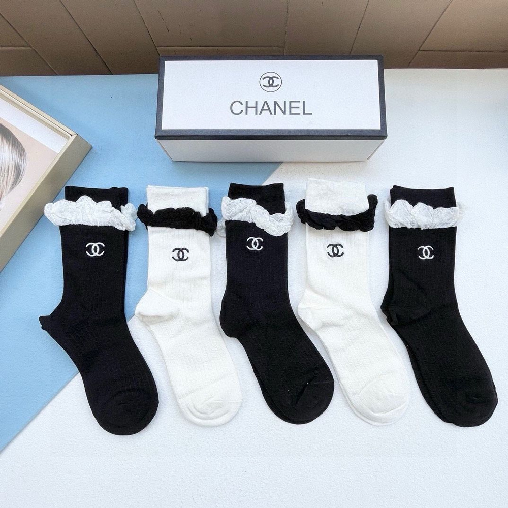 Носки Chanel Socks, 5 пар #1