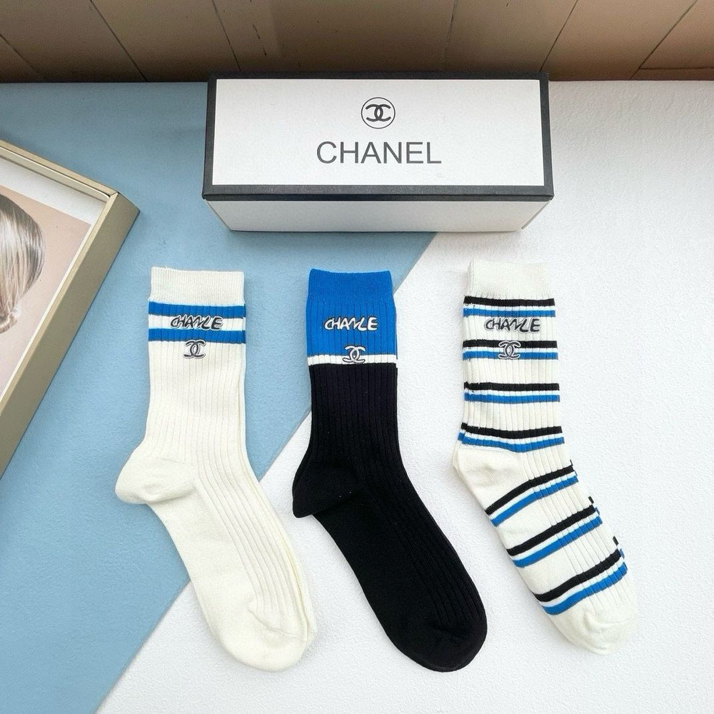 Носки Chanel Socks, 3 пары #1