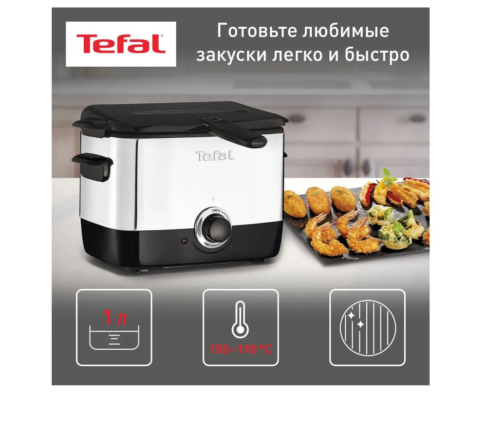 Фритюрница Tefal FF220015 Minifryer #1