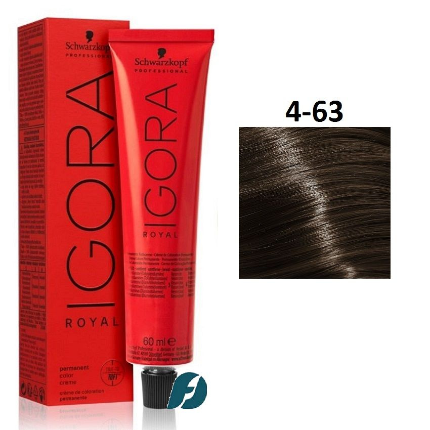 Schwarzkopf Professional Igora Royal 4-63 Крем-краска для волос, 60 мл #1