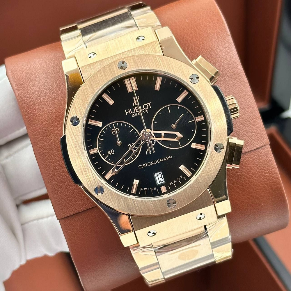 Стальные Мужские часы Hublot Classic Fusion #1