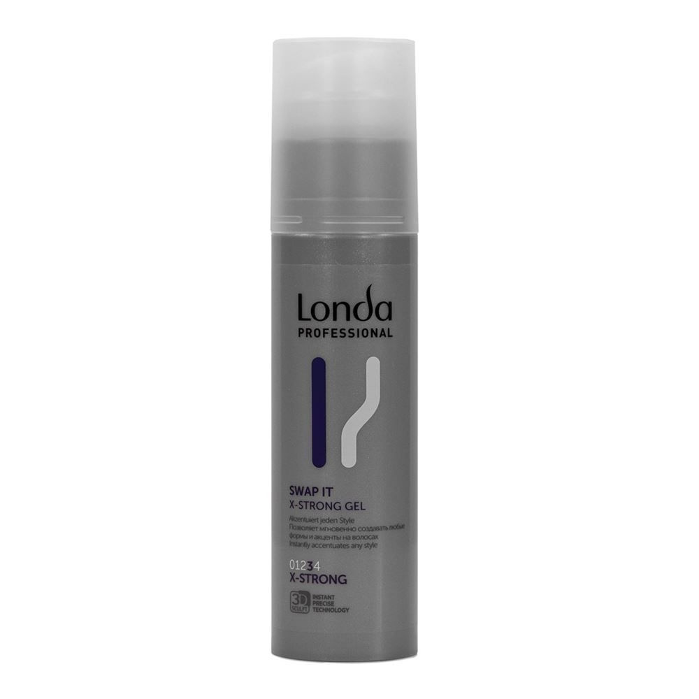 Londa Professional Гель для укладки волос экстрасильная фиксация Texture. Swap It Shaper Gel Extra Strong, #1