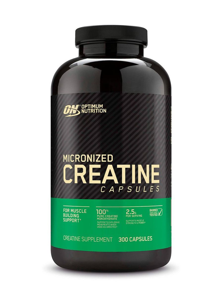 Креатин моногидрат Optimum Nutrition Creatine 2500 mg (300 caps) #1