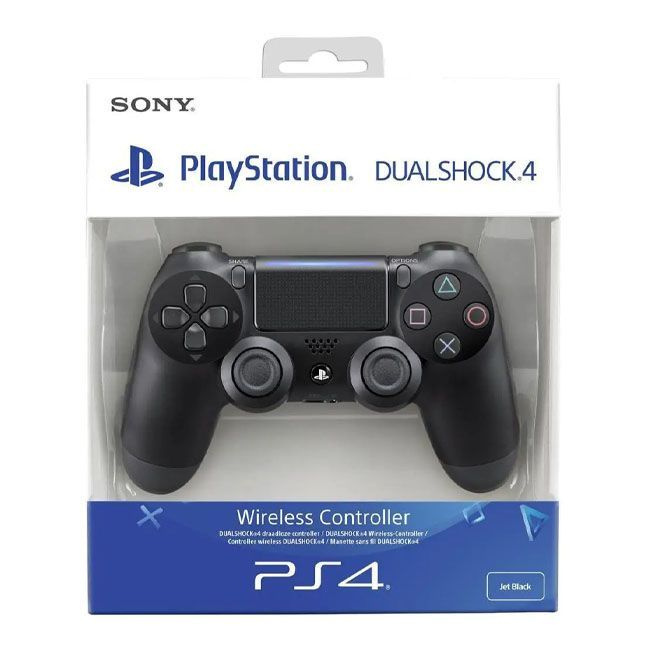 Геймпад Sony Dualshock 4 Wireless Controller PS4 v2 CUH-ZCT2E Jet Black Антрацитовый черный. Товар уцененный #1