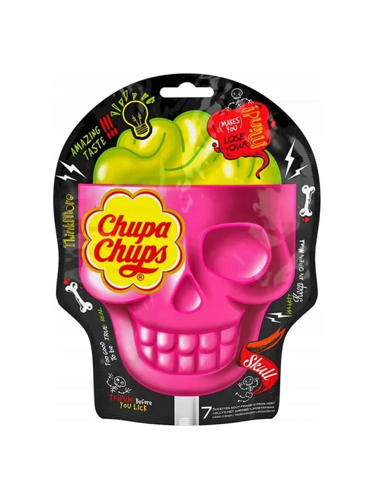 Леденцы Chupa Chups Skull / Череп, 105 гр #1