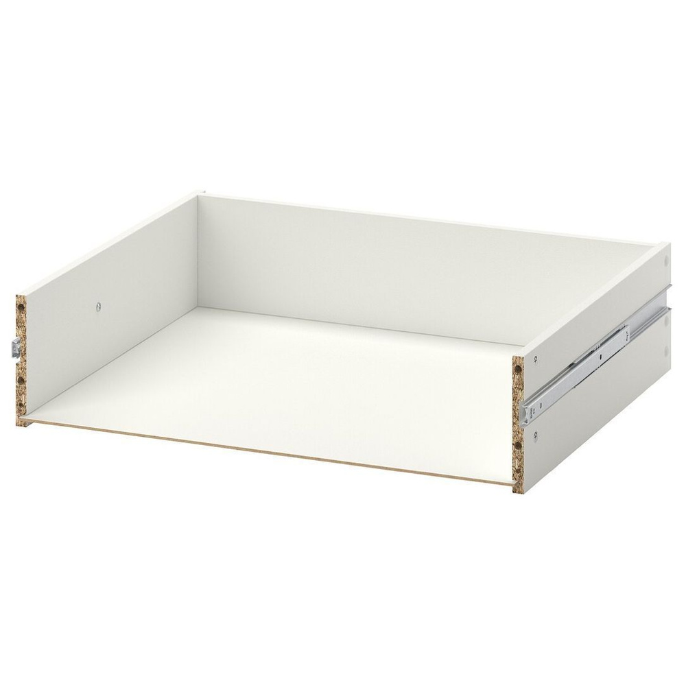 Ящик без фронтальной панели IKEA HJALPA ХЭЛПА 80x55x12,4 см белый  #1