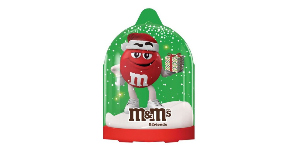 Подарок новогодний M&M's Игрушка на елку, 3 штуки по 60г #1