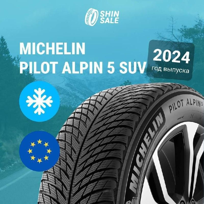 MICHELIN Pilot Alpin 5 MO1 2024 Шины  зимние 225/45  R18 95H Нешипованные #1