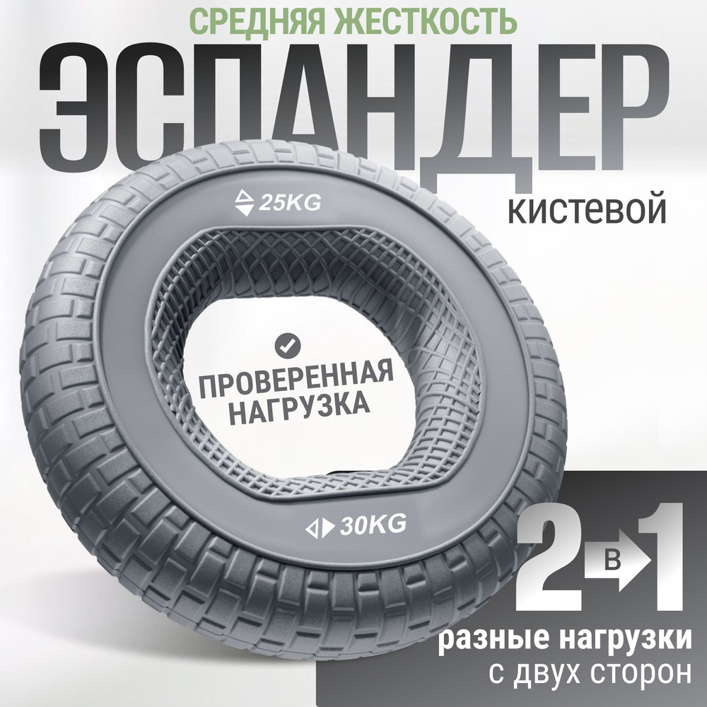 Эспандер кистевой для пальцев, тренажёр для рук / 25 - 30 кг / YourFit  #1