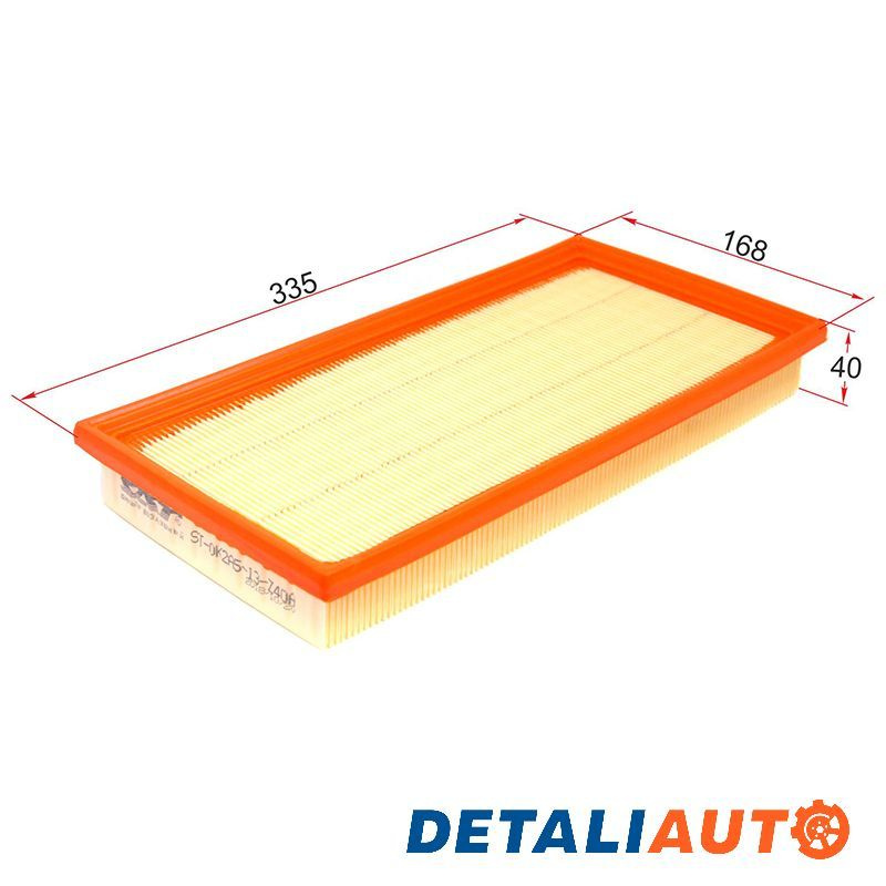 Воздушный фильтр KIA CARENS 99-06, SPECTRA 00-11, SHUMA 98-04, OEM 0K2A513Z40A #1