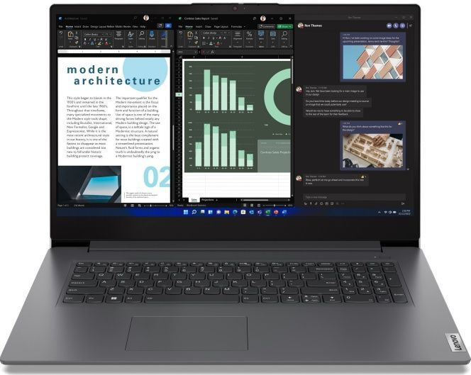 Lenovo V17 G4 IRU Ноутбук 17.3", Intel Core i5-13420H, RAM 16 ГБ, SSD 512 ГБ, Intel UHD Graphics, Без #1