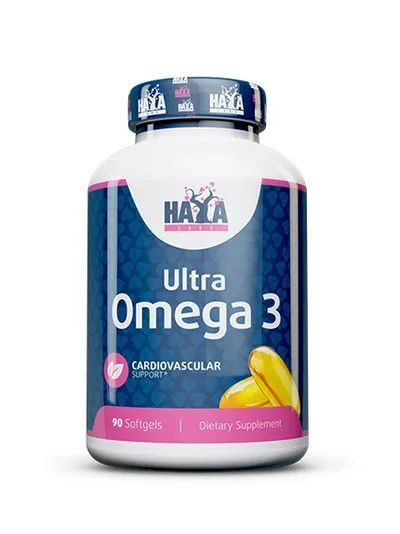 HaYa Labs "Ультра Омега 3" (Ultra Omega 3), 90 капсул #1