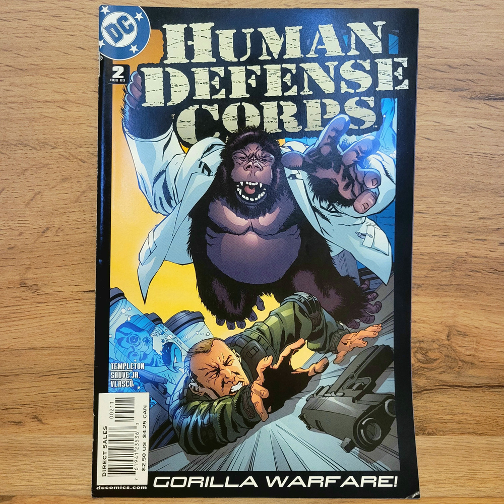 Human Defense Corps #2. Оригинальный Комикс. | Lee #1