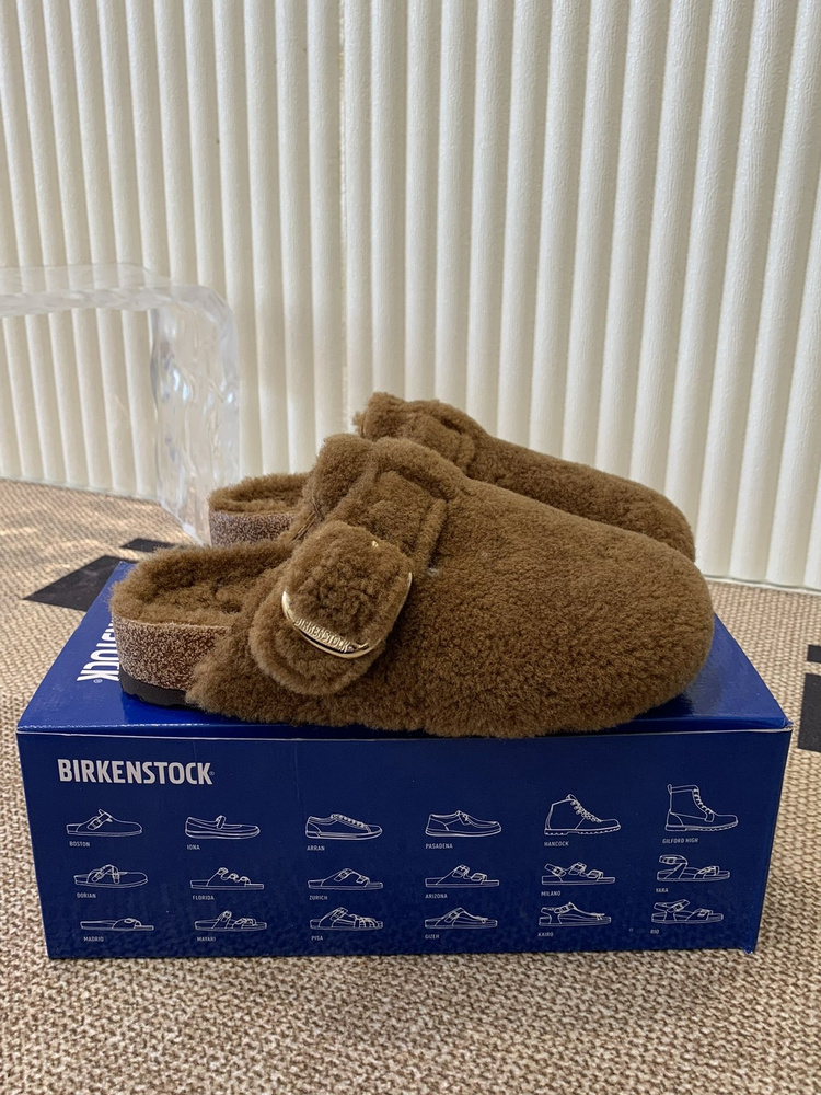 Комплект тапочки + плед Birkenstock #1