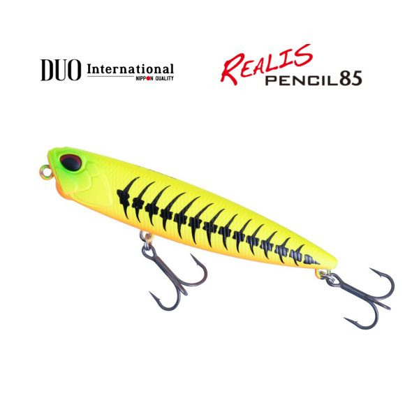 Воблер DUO Realis Pencil 85F ACC3519 Mat Yellow Bone #1