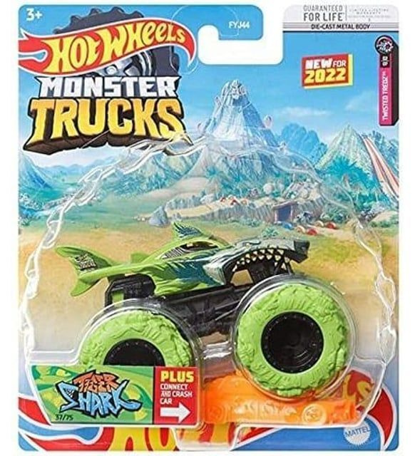 Монстр трак Хот вилс, машинки для мальчиков Mattel, машина Hot Wheels Monster Truck 1:64 FYJ44_HGD00 #1