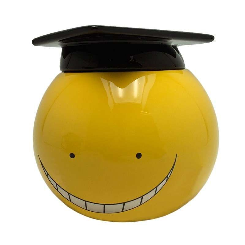 Кружка 3D с крышкой Assassination Classroom Koro Sensei 500ml ABYMUG352 #1