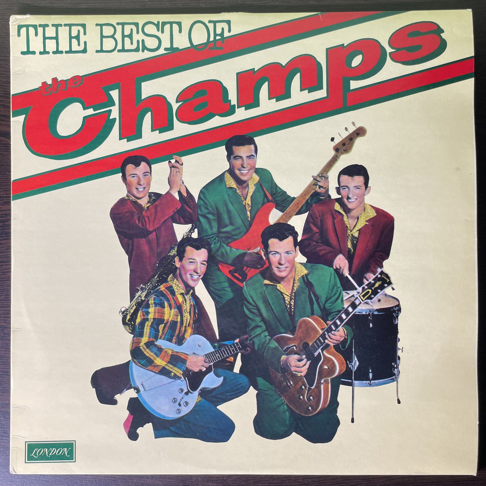 Виниловая пластинка The Champs - The Best Of The Champs (Англия 1977г.) #1