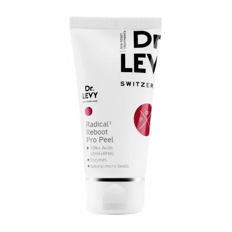 Dr. Levy Switzerland Radical3 Reboot Pro Peel - антивозрастной пилинг для лица тройного действия ПРОФ #1