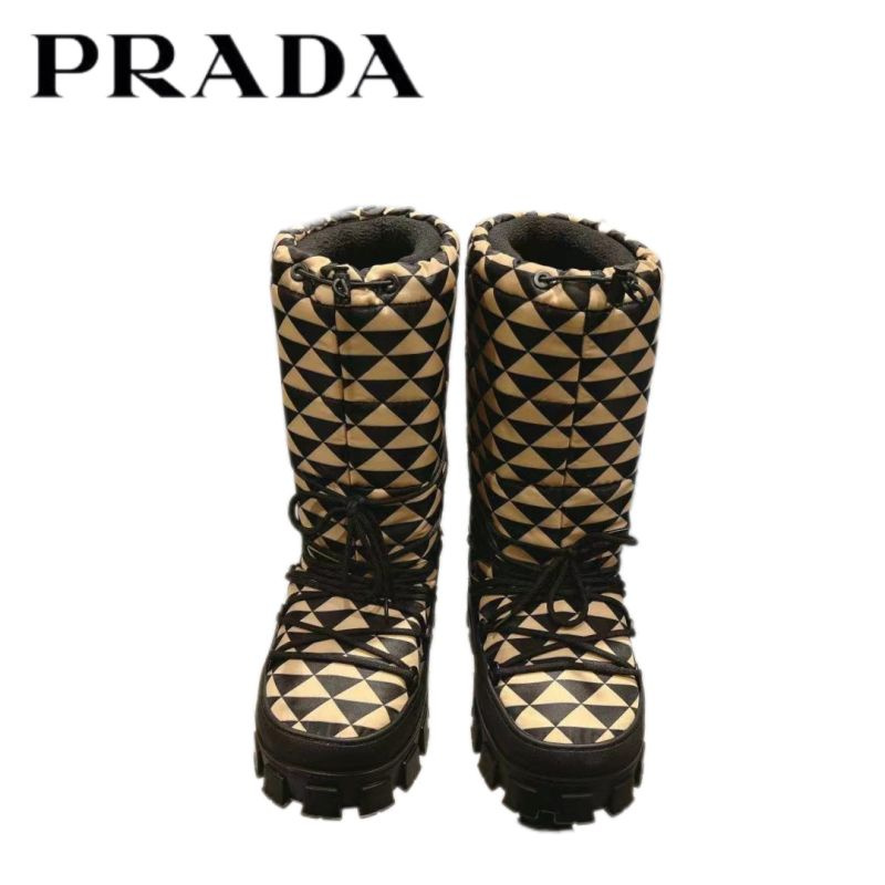 Сноубутсы Prada #1