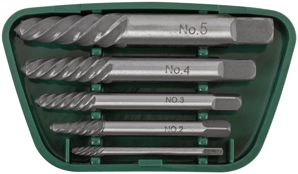 Экстракторы для шурупов усиленные 5 шт. купить на OZON по низкой цене ...